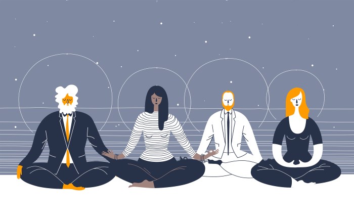 Meditation apps dribbble wireframe Mindfulness apps for meditation
