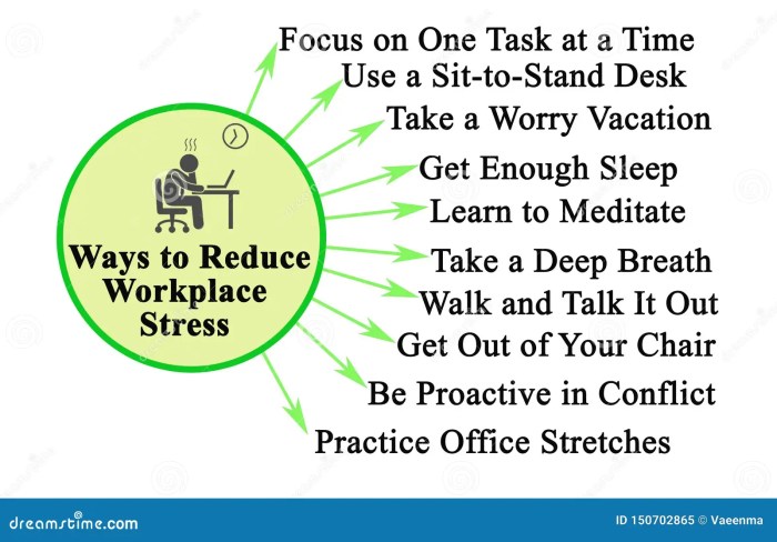 How to reduce stress at work